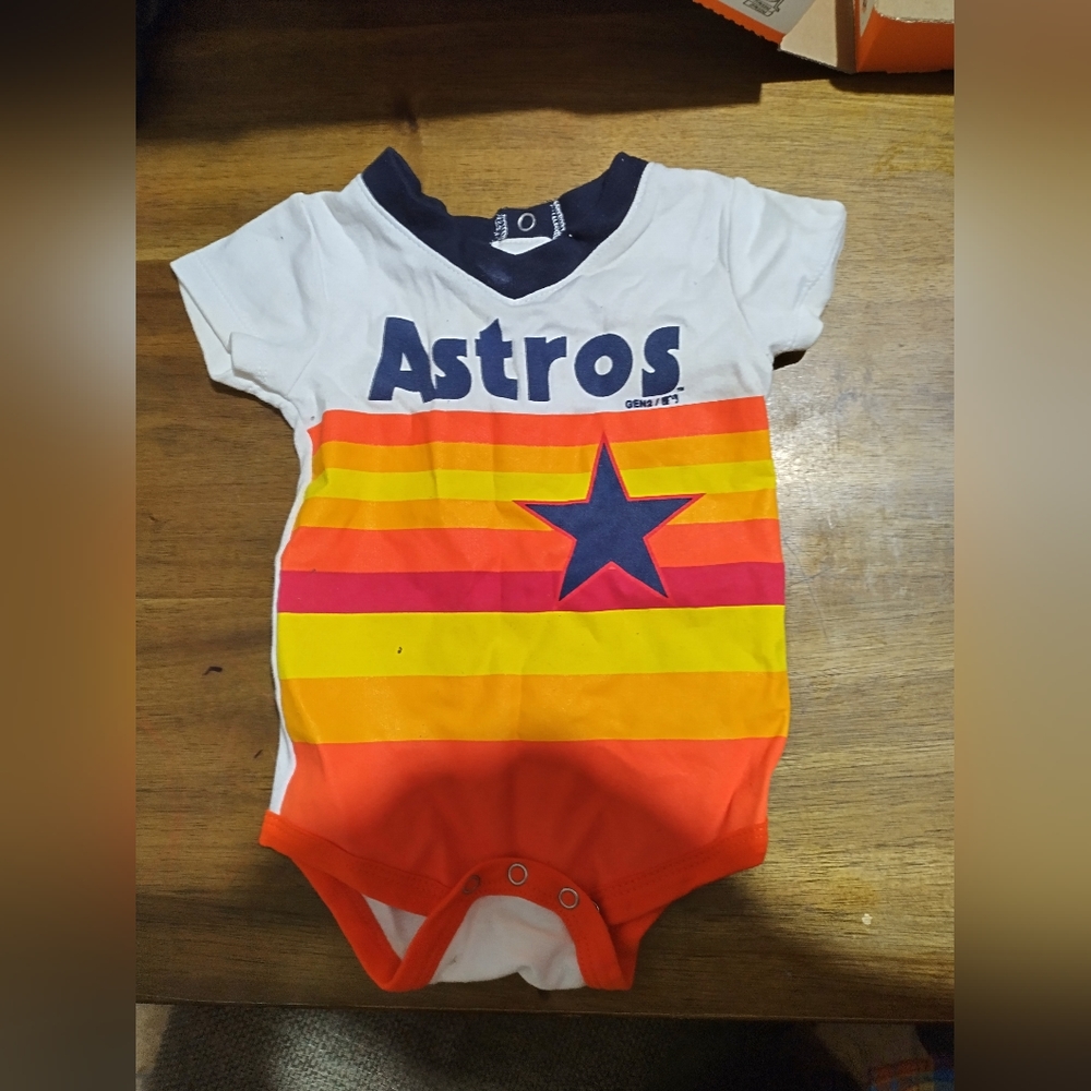 Astros onesie jersey 3months